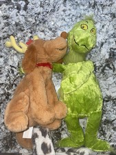 Peluche Grinch & Max Dr Suess