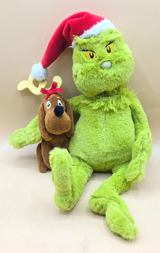 Peluche the grinch and - the, max