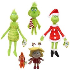 Grinch peluche verde pelliccia